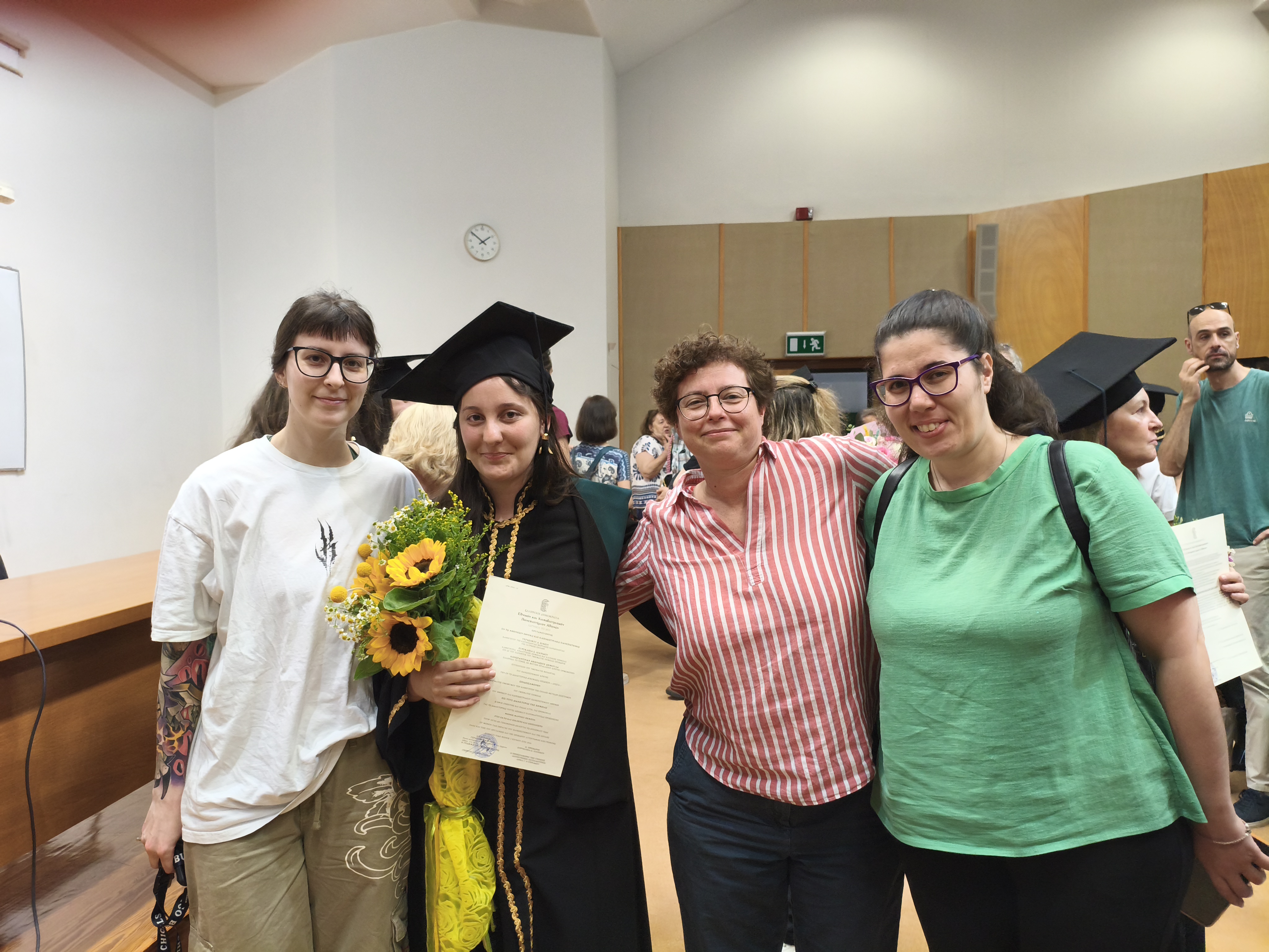 New Biochemistry PhD graduate: Congratulations Dr. Konstantina Dimoula !