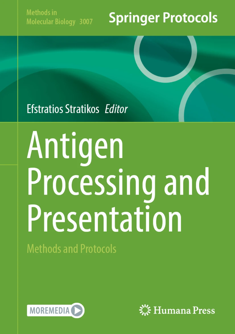 New book: Methods in Molecular Biology - Antigen Processing and Presentation